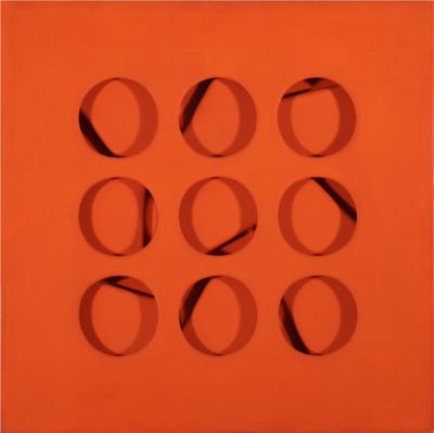 Intersuperficie curva rossa, 1966 - Паоло Шеггі