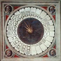 24 hours clock - Paolo Uccello