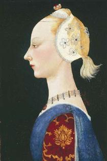 A Young Lady of Fashion - Paolo Uccello