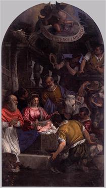 Adoration of the Shepherds - Paolo Veronese