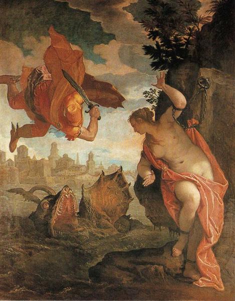 Perseus Freeing Andromeda, 1576 - 1578 - 委羅内塞