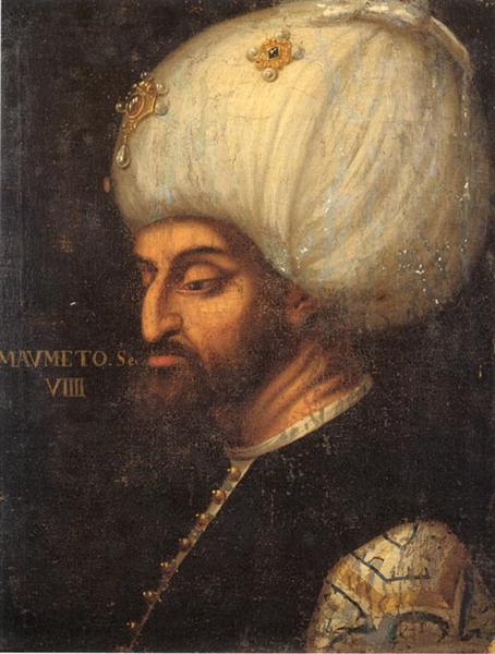 Portrait of Mehmed II - Паоло Веронезе