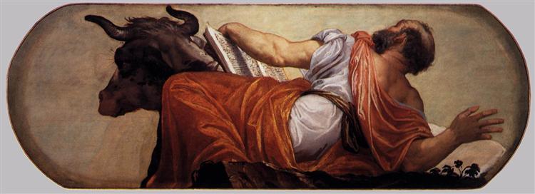 St Luke, 1555 - Paolo Veronese