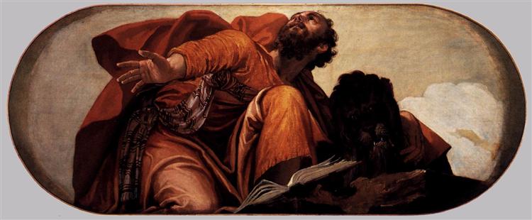 St Mark, 1555 - Паоло Веронезе