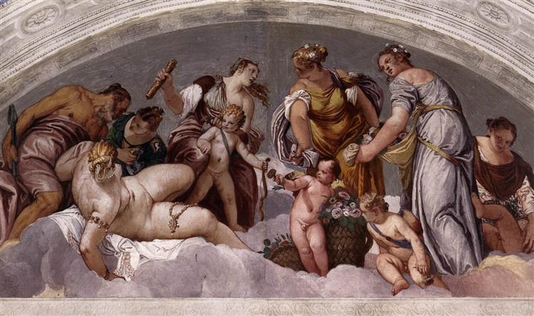 Vulcan and Venus, 1560 - 1561 - Paul Véronèse