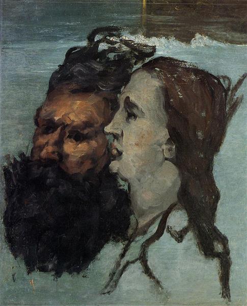 Constrats, 1870 - Paul Cezanne