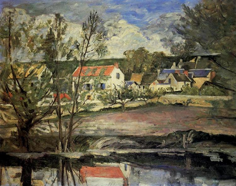 In the Oise Valley, 1874 - Paul Cézanne