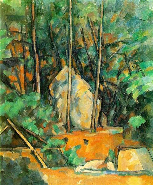 In the Park of the Chateau Noir, 1900 - Paul Cezanne 