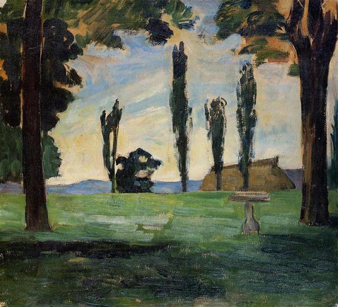 Landscape, 1866 - Paul Cezanne