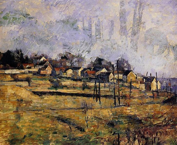 Landscape, 1881 - Поль Сезанн