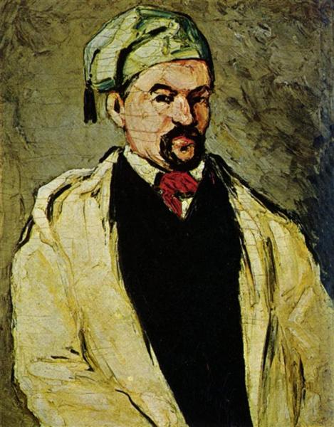 Portrait of a Man in a Blue Cap, or Uncle Dominique, c.1866 - Paul Cézanne