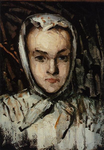 Portrait of Marie Cezanne, the Artist's Sister, 1867 - 塞尚