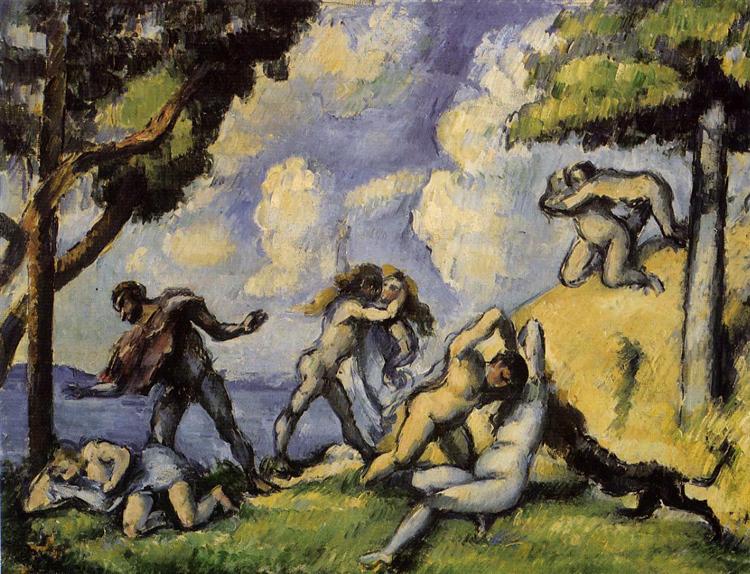 The Battle of Love, 1880 - Paul Cezanne