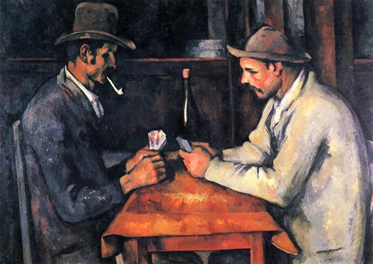 The Card Players, 1893 - Paul Cezanne