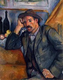 Le Fumeur de pipe - Paul Cézanne