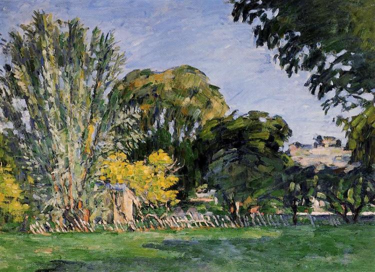 The Trees of Jas de Bouffan, 1876 - Paul Cezanne