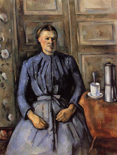 La Femme à la cafetière, c.1895 - Paul Cézanne