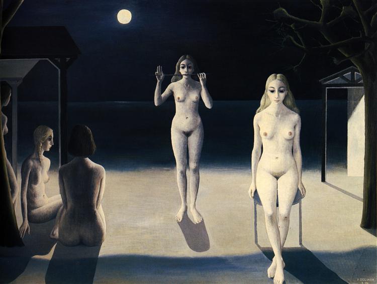 Night Sea, 1976 - Paul Delvaux
