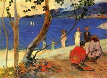 A seashore - Paul Gauguin