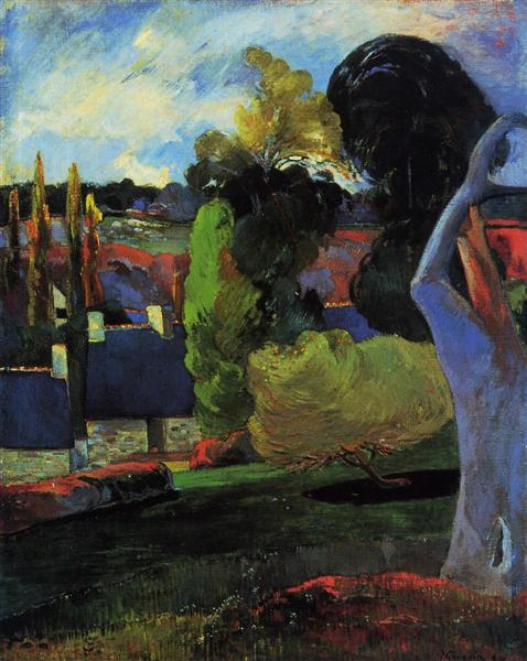 Farm in Brittany, 1894 - Paul Gauguin