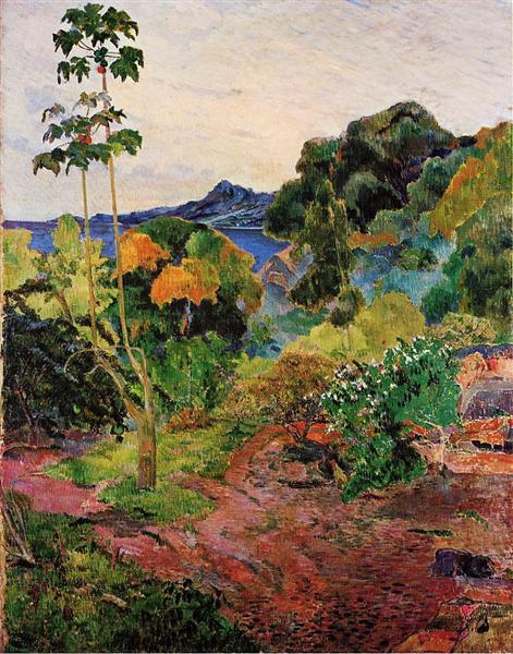 Martinique Landscape, 1887 - Paul Gauguin