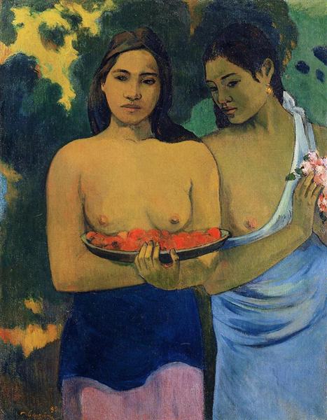 Two tahitian women, 1899 - Paul Gauguin