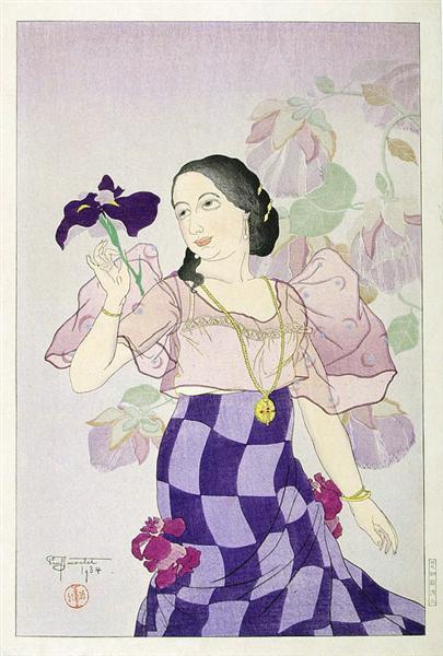 Portrait of a Chamorro Woman - Violet, 1934 - 保羅·雅各萊