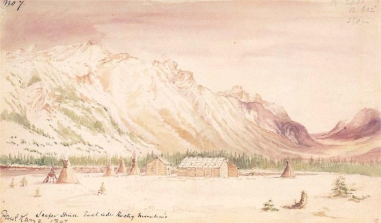 Jasper House, 1847 - Paul Kane