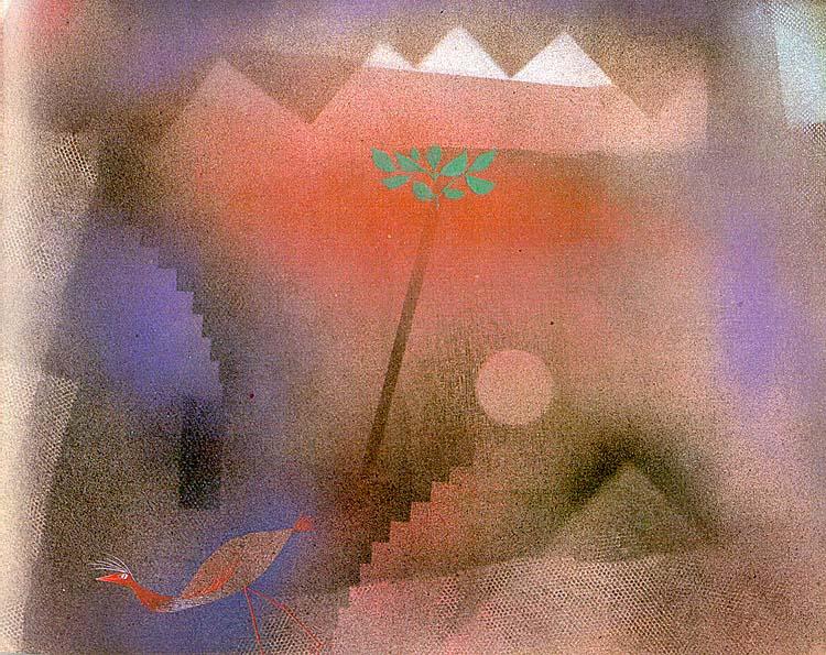 Bird Wandering Off, 1921 - Paul Klee