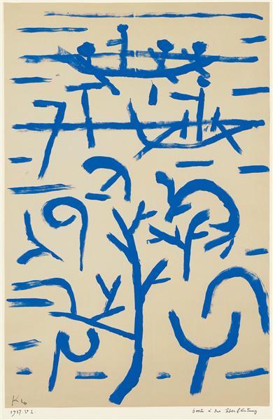 Boats in the Flood, 1937 - 保羅‧克利