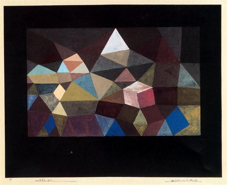 Crystalline Landscape, 1929 - 保羅‧克利