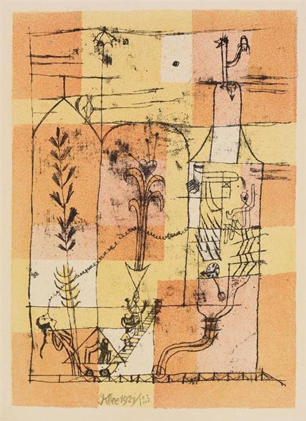 Hoffmanneske scene, 1940 - Paul Klee
