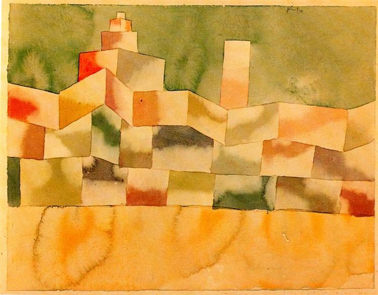 Oriental Architecture, 1929 - Paul Klee