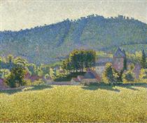 Comblat and the valley of the Cere - Paul Signac