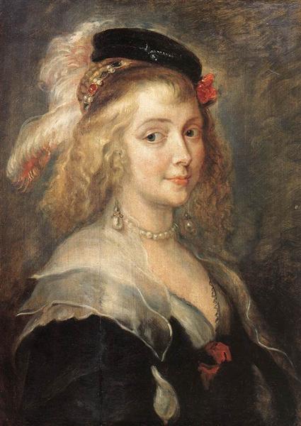 Portrait of Helena Fourment, c.1630 - Питер Пауль Рубенс