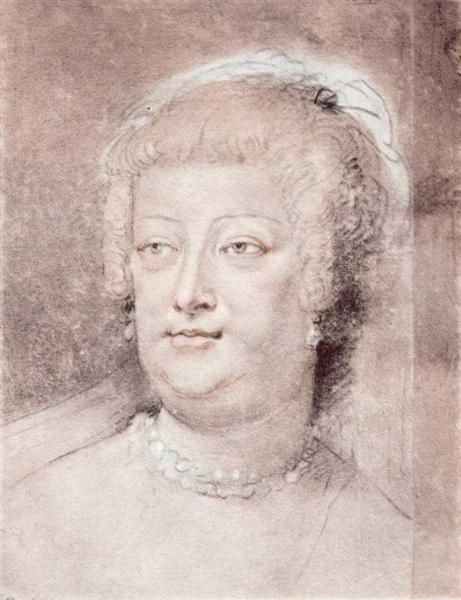 Portrait of Marie de Medici, 1622 - Peter Paul Rubens