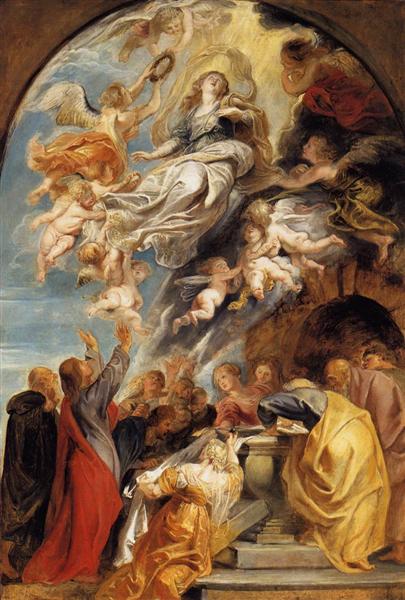 The Assumption of Mary, 1620 - 1622 - Пітер Пауль Рубенс