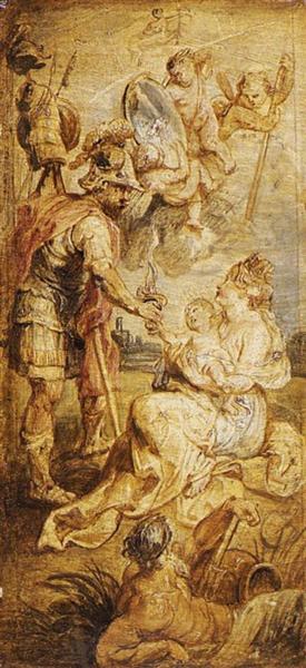 The Birth of Henri IV of France, 1628 - 1630 - Питер Пауль Рубенс