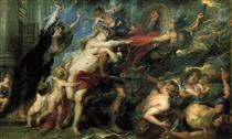 As consequências da guerra - Peter Paul Rubens