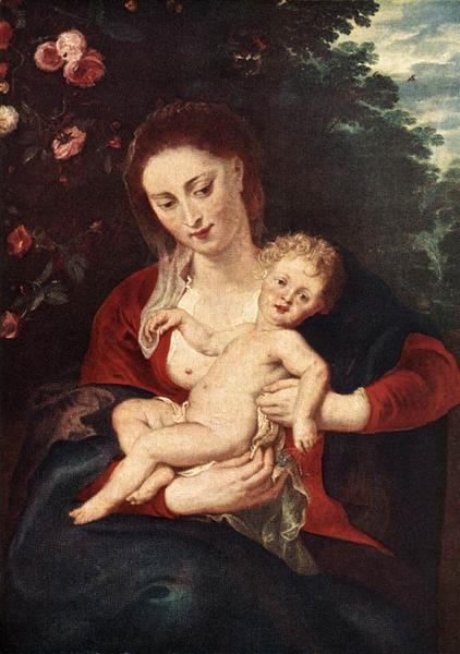 Virgin and Child, 1620 - Питер Пауль Рубенс