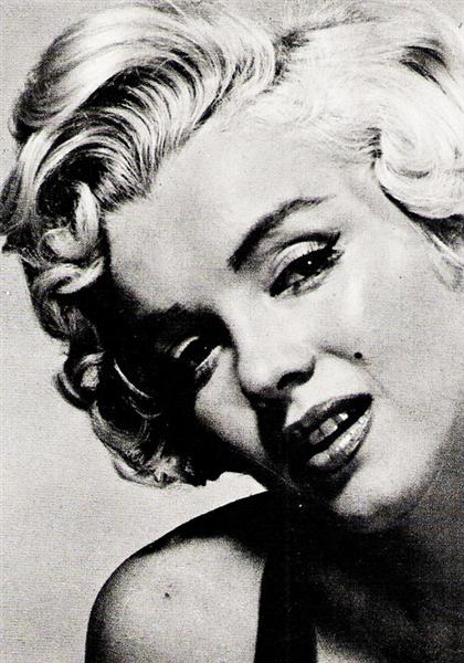 Marilyn Monroe, 1954 - Philippe Halsman