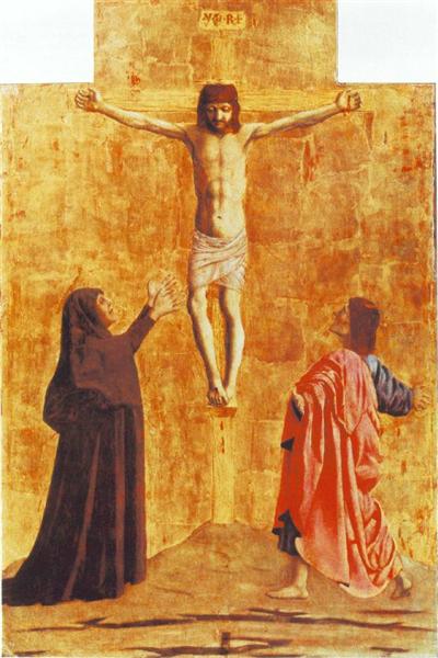 Crucifixion, 1445 - 1462 - Piero della Francesca