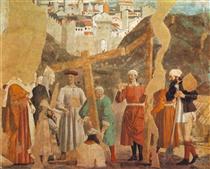 Découverte de la Vraie Croix - Piero della Francesca