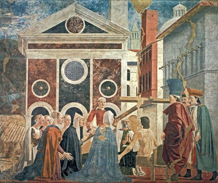 Recognition of the True Cross, 1452 - 1466 - Piero della Francesca