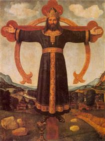 Crucifixion of Christ - П'єро ді Козімо