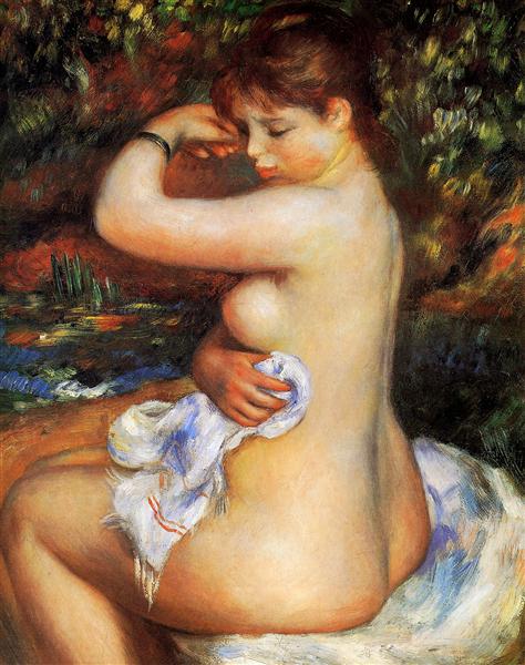 After the Bath, 1888 - Auguste Renoir