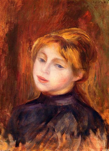Catulle Mendez, c.1888 - Pierre-Auguste Renoir