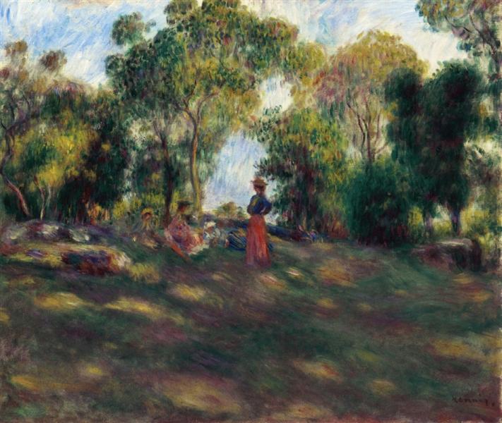 Landscape, 1881 - Pierre-Auguste Renoir