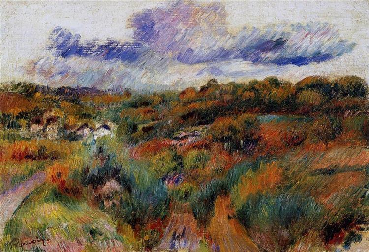 Landscape, 1893 - 雷諾瓦