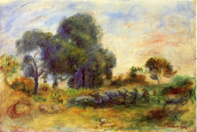 Landscape, 1913 - 雷諾瓦